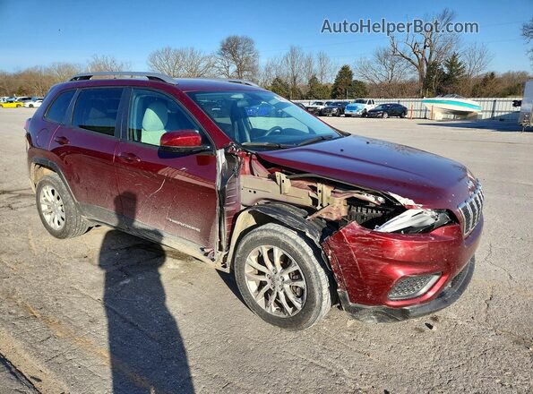 1C4PJLCB6LD511400 2020 JEEP CHEROKEE Красный Передняя правая четверть
