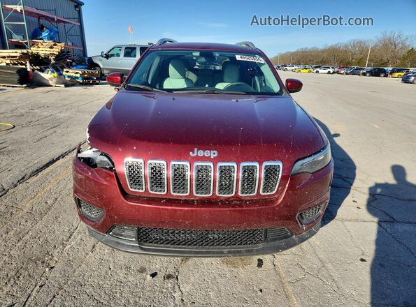 1C4PJLCB6LD511400 2020 JEEP CHEROKEE Красный Вид спереди