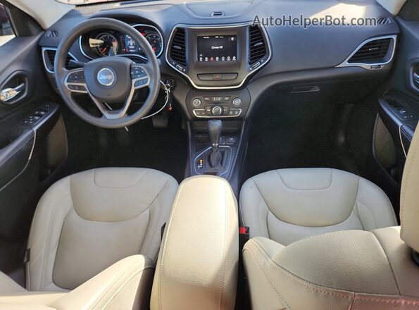 1C4PJLCB6LD511400 2020 JEEP CHEROKEE Красный Вид панели приборов