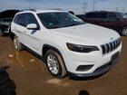 2021 Jeep Cherokee Latitude Белый vin: 1C4PJLCB6MD150686