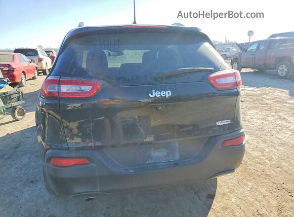 1C4PJLCB7HW662435 2017 JEEP CHEROKEE Черный Вид сзади