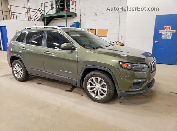 1C4PJLCB7KD171687 2019 JEEP CHEROKEE Green Delantero derecho