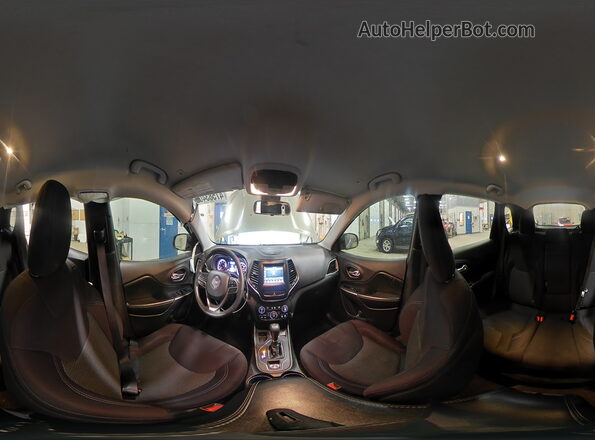 1C4PJLCB7KD171687 2019 JEEP CHEROKEE Green Vista interior de 360 grados