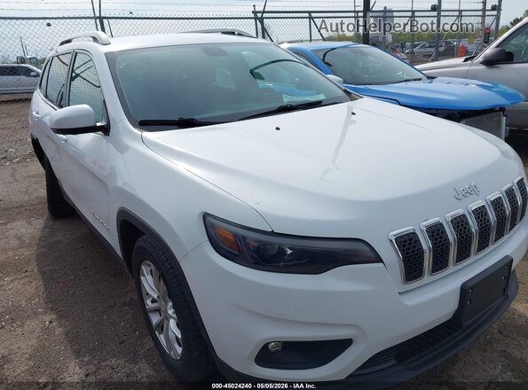 1C4PJLCB7KD340266 2019 JEEP CHEROKEE Белый Передняя правая четверть