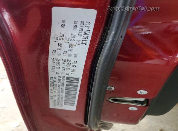1C4PJLCB7LD536371 2020 JEEP CHEROKEE Красный Вид подкапотного пространства