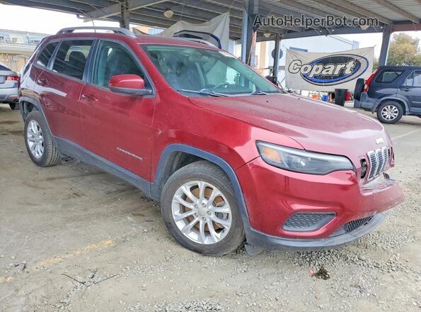 1C4PJLCB7LD536371 2020 JEEP CHEROKEE Красный Передняя правая четверть