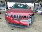 2020 Jeep Cherokee Latitude Красный vin: 1C4PJLCB7LD536371