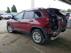 2020 Jeep Cherokee Latitude Красный vin: 1C4PJLCB7LD536371