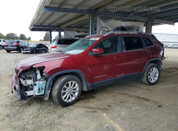 1C4PJLCB7LD536371 2020 JEEP CHEROKEE Красный Передняя левая четверть
