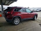 2020 Jeep Cherokee Latitude Красный vin: 1C4PJLCB7LD536371