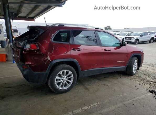 1C4PJLCB7LD536371 2020 JEEP CHEROKEE Красный Задняя правая четверть
