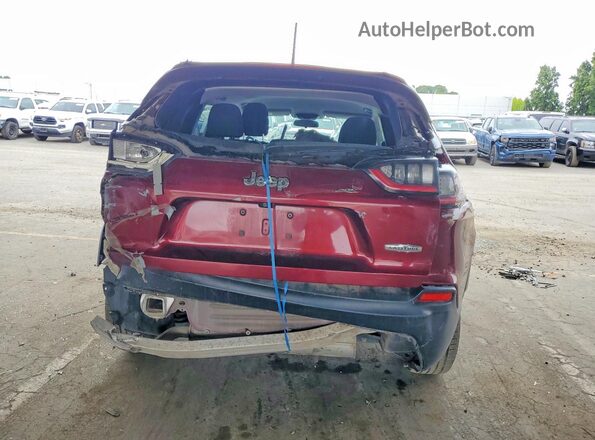 1C4PJLCB7LD536371 2020 JEEP CHEROKEE Красный Вид сзади