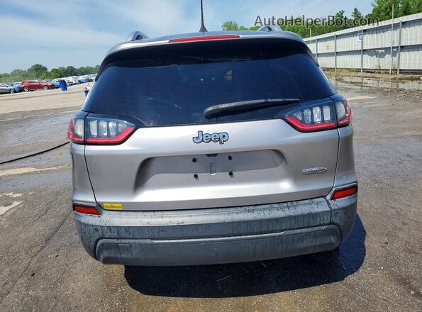 1C4PJLCB7LD581195 2020 JEEP CHEROKEE Серебряный Вид сзади