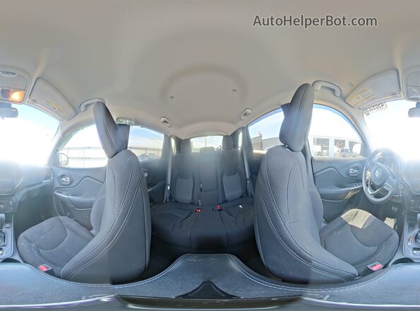 1C4PJLCB7LD581195 2020 JEEP CHEROKEE Серебряный Панорамный вид салона 360°