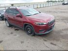 2021 Jeep Cherokee Latitude Fwd Темно-бордовый vin: 1C4PJLCB7MD103909