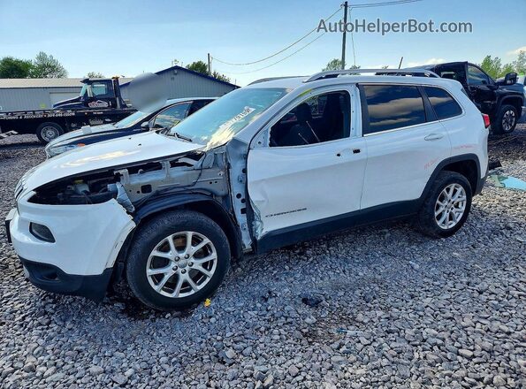 1C4PJLCB8HD222011 2017 JEEP CHEROKEE White წინა მარცხენა ხედი სამი მეოთხედიდან