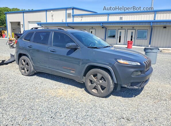 1C4PJLCB8HW510504 2017 JEEP CHEROKEE Синий Передняя правая четверть