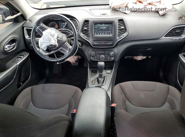 1C4PJLCB8KD122739 2019 JEEP CHEROKEE Green Առջևի վահանակի տեսք