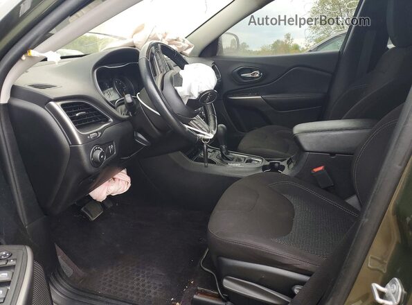 1C4PJLCB8KD122739 2019 JEEP CHEROKEE Green Սալոնի դիմացի տեսք