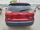 2019 Jeep Cherokee Latitude Red vin: 1C4PJLCB8KD128363