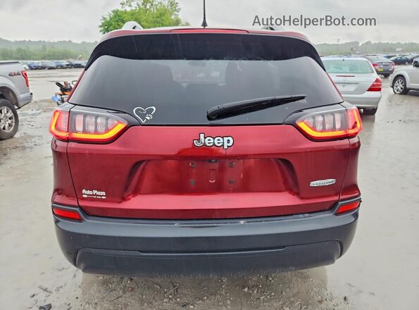 1C4PJLCB8KD128363 2019 JEEP CHEROKEE Red Widok z tyłu