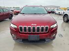 2019 Jeep Cherokee Latitude Red vin: 1C4PJLCB8KD128363