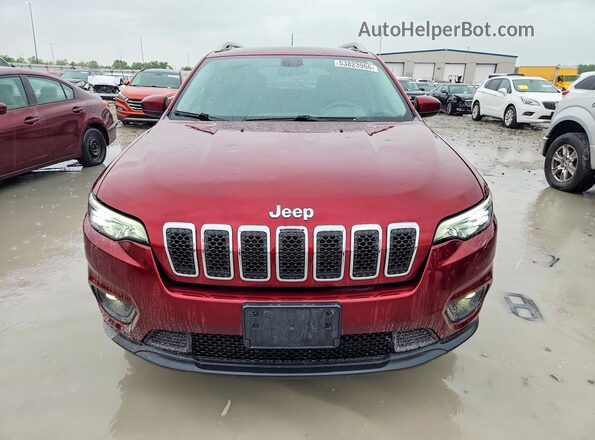 1C4PJLCB8KD128363 2019 JEEP CHEROKEE Red Widok z przodu