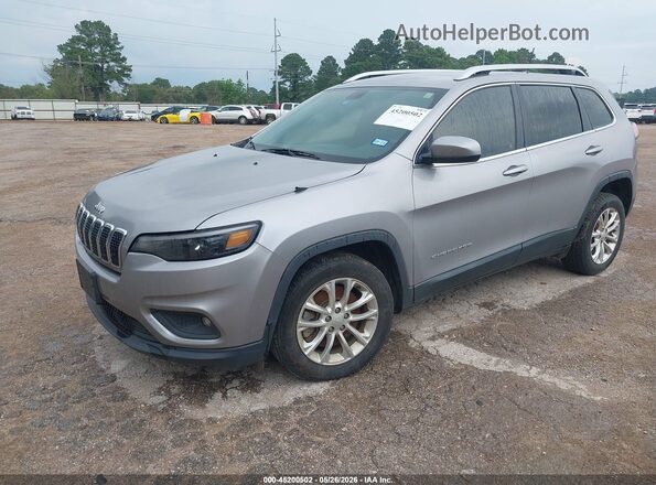 1C4PJLCB8KD215972 2019 JEEP CHEROKEE Серый Передняя левая четверть