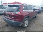 2019 Jeep Cherokee Latitude Fwd Темно-бордовый vin: 1C4PJLCB8KD286105