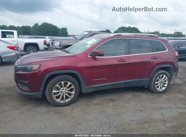 1C4PJLCB8KD286105 2019 JEEP CHEROKEE Темно-бордовый Панорамный вид салона 360°