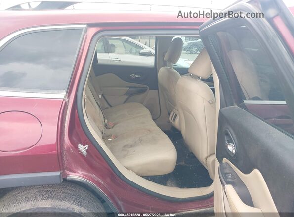 1C4PJLCB8KD286105 2019 JEEP CHEROKEE Темно-бордовый Вид наклейки с VIN-кодом