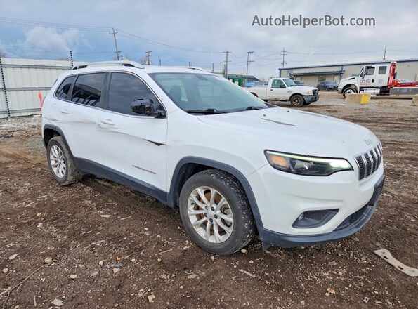 1C4PJLCBXKD164801 2019 JEEP CHEROKEE Белый Передняя правая четверть
