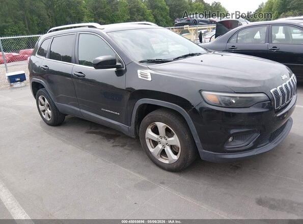 1C4PJLCBXKD313403 2019 JEEP CHEROKEE Черный Передняя правая четверть