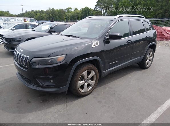 1C4PJLCBXKD313403 2019 JEEP CHEROKEE Черный Передняя левая четверть