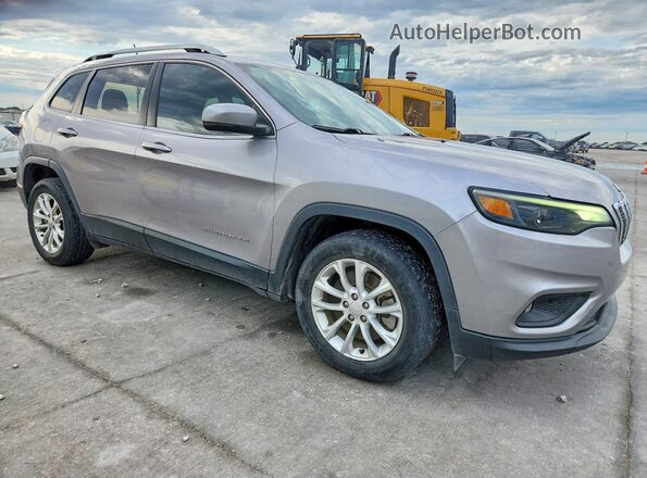 1C4PJLCBXKD396640 2019 JEEP CHEROKEE Silver Przód prawy