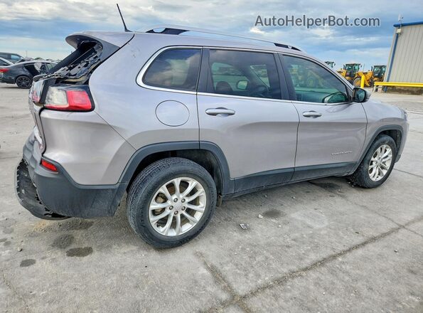 1C4PJLCBXKD396640 2019 JEEP CHEROKEE Silver Tył prawy