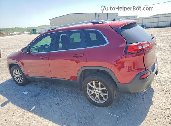 1C4PJLCS0HW503014 2017 JEEP CHEROKEE Бордовый Задняя левая четверть