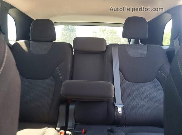 1C4PJLCS0HW503014 2017 JEEP CHEROKEE Бордовый Вид задних сидений