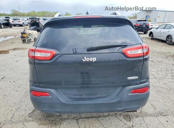 1C4PJLCS0HW603694 2017 JEEP CHEROKEE Black Vista trasera