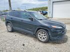 2017 Jeep Cherokee Latitude Black vin: 1C4PJLCS0HW603694
