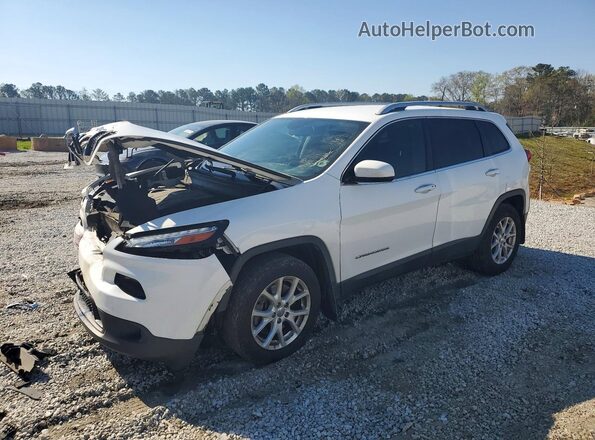 1C4PJLCS2HD214602 2017 JEEP CHEROKEE White წინა მარცხენა ხედი სამი მეოთხედიდან