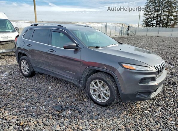 1C4PJLCS2HW586462 2017 JEEP CHEROKEE Gray Delantero derecho