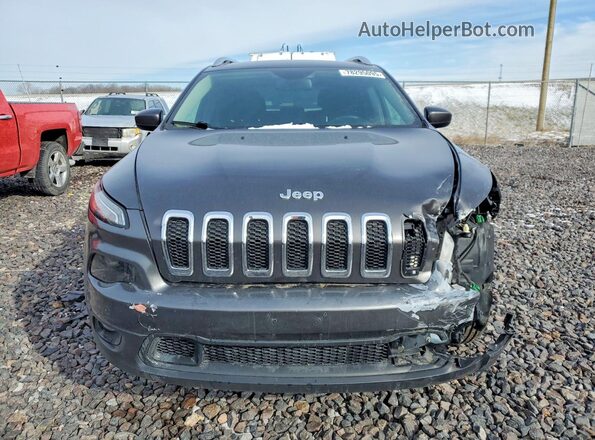 1C4PJLCS2HW586462 2017 JEEP CHEROKEE Gray Vista frontal
