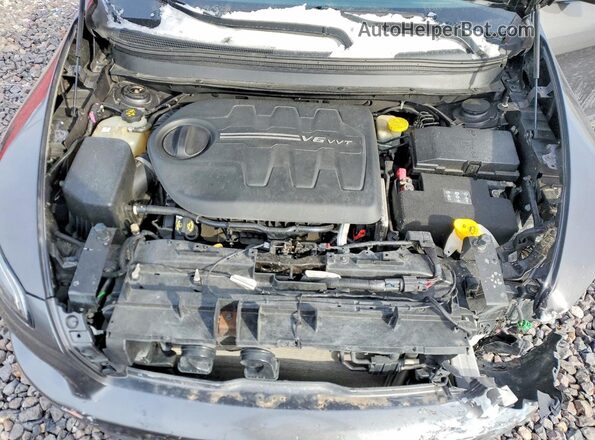 1C4PJLCS2HW586462 2017 JEEP CHEROKEE Gray Vista del compartimento del motor