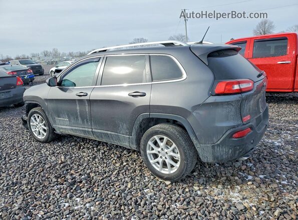 1C4PJLCS2HW586462 2017 JEEP CHEROKEE Gray Trasero izquierdo