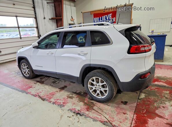 1C4PJLCS2HW642416 2017 JEEP CHEROKEE Белый Задняя левая четверть