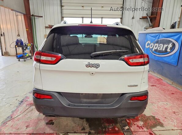 1C4PJLCS2HW642416 2017 JEEP CHEROKEE Белый Вид сзади