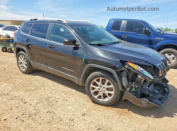 1C4PJLCS3HW566107 2017 JEEP CHEROKEE Black Передня права чверть