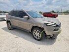 2016 Jeep Cherokee Latitude Бежевый vin: 1C4PJLCS8GW332253
