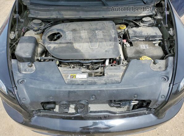 1C4PJLCS8HW610537 2017 JEEP CHEROKEE Черный Вид подкапотного пространства